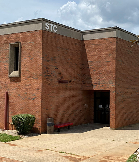 STC entrance on east side