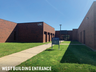 LRC - West Building Entrance