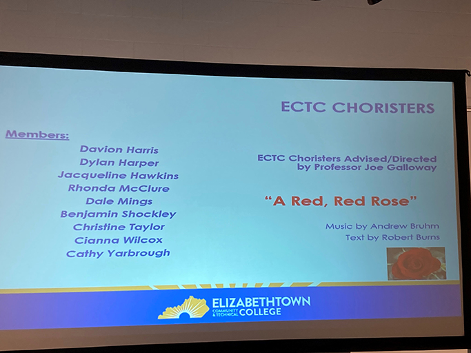 ECTC Choristers Members