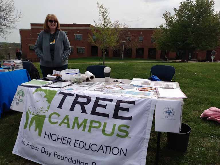 Multicultural Fair - table with Sustainability