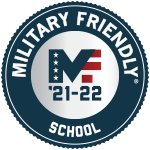 MIlitary Friendly School '21-22 logo