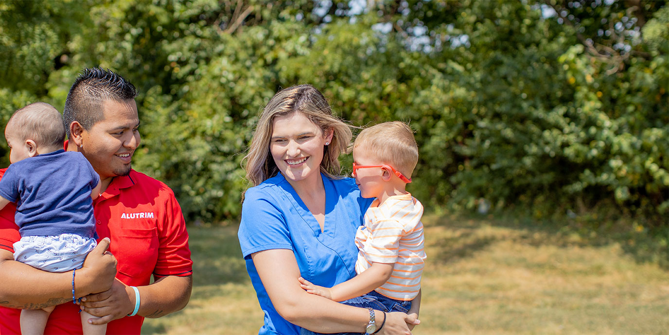 Amber Family with Child