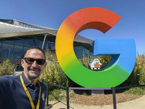 Kevin Parrett attends AI summit