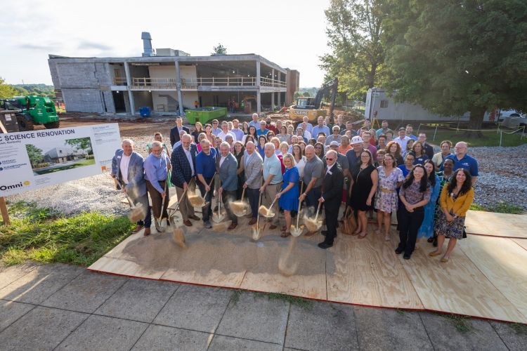 Science Building Groundbreaking