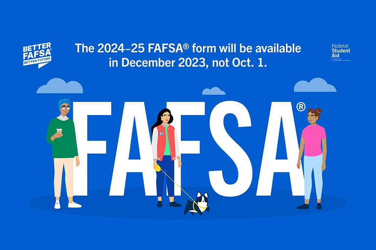 2025-25 FAFSA form available Dec 2023, not Oct 1