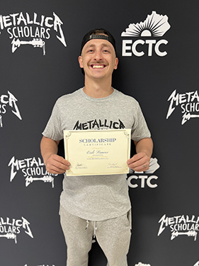 Metallica Scholar overcomes challenges, will earn two degrees