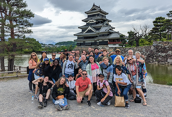 ECTC study abroad group tours Japan, plans for 2024 travel underway
